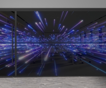 Modern Glass Screen Partition-ID:966229923