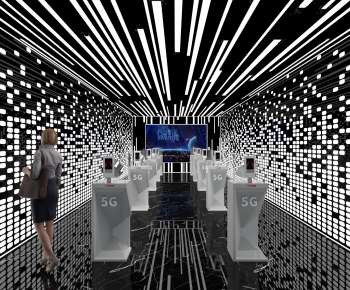 Modern Exhibition Hall-ID:101869117