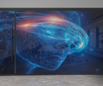 Modern Glass Screen Partition-ID:523810487