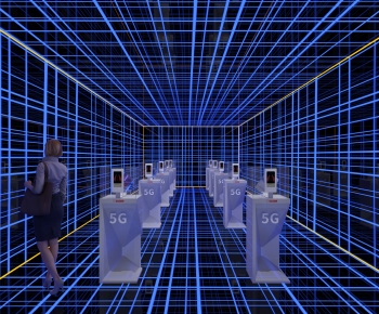 Modern Exhibition Hall-ID:214034085