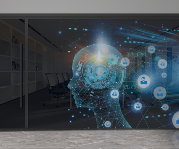 Modern Glass Screen Partition-ID:665303959