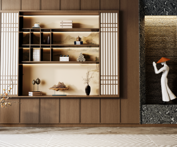 New Chinese Style Bookcase-ID:681989249