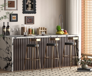 Modern Counter Bar-ID:134829045