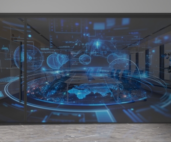 Modern Glass Screen Partition-ID:135729323