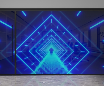 Modern Glass Screen Partition-ID:464767931