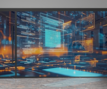 Modern Glass Screen Partition-ID:312994007