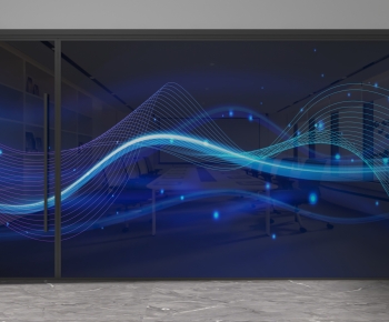 Modern Glass Screen Partition-ID:274036885