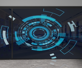 Modern Glass Screen Partition-ID:907522921