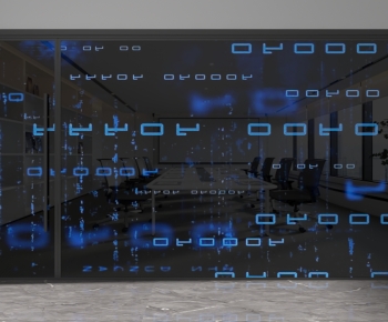 Modern Glass Screen Partition-ID:485281947