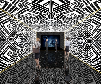 Modern Exhibition Hall-ID:333079104