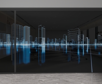 Modern Glass Screen Partition-ID:272970919