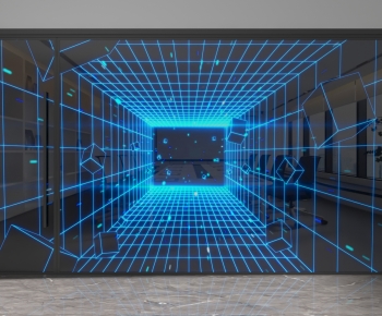 Modern Glass Screen Partition-ID:531857975