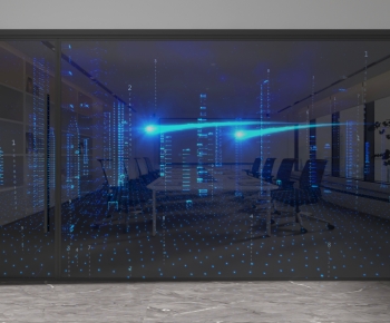 Modern Glass Screen Partition-ID:951150897