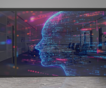 Modern Glass Screen Partition-ID:706885106