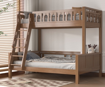 Modern Bunk Bed-ID:135776042