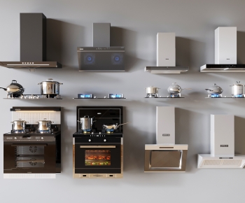 Modern Kitchen Electric Gas Range-ID:696336984