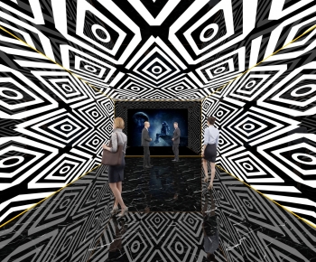 Modern Exhibition Hall-ID:890510121