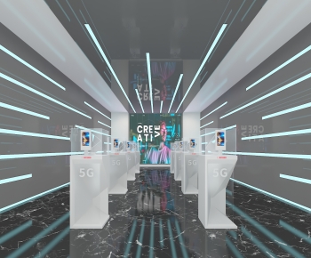 Modern Exhibition Hall-ID:281456951