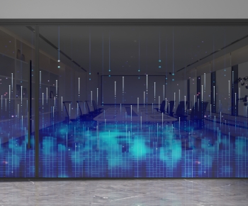 Modern Glass Screen Partition-ID:683391094