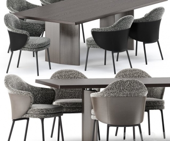 Modern Dining Table And Chairs-ID:797619842