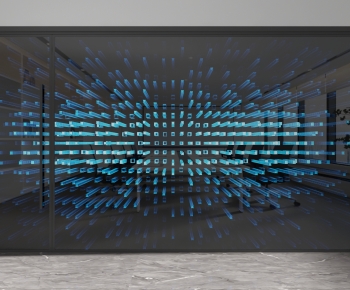 Modern Glass Screen Partition-ID:186511996