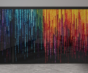 Modern Glass Screen Partition-ID:428952935