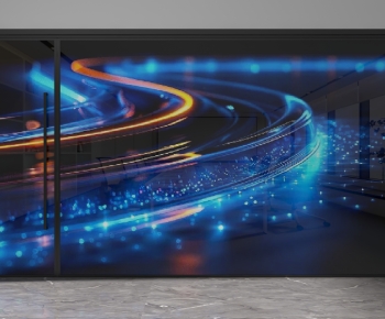 Modern Glass Screen Partition-ID:292464022