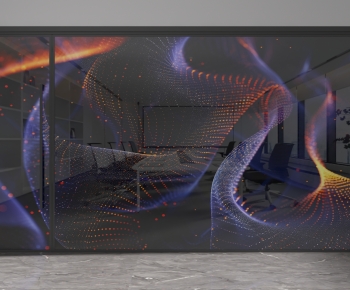 Modern Glass Screen Partition-ID:295707942