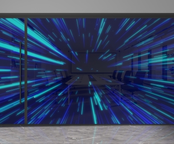 Modern Glass Screen Partition-ID:602006916