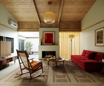 Modern A Living Room-ID:639378077