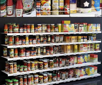 Modern Supermarket Shelf-ID:833940592