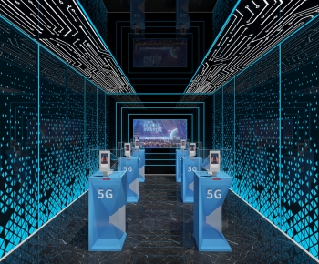 Modern Exhibition Hall-ID:778729929