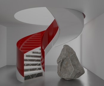 Modern Rotating Staircase-ID:757802964