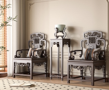 Chinese Style Lounge Chair-ID:411732915