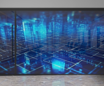 Modern Glass Screen Partition-ID:461224082