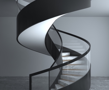 Modern Rotating Staircase-ID:500562917