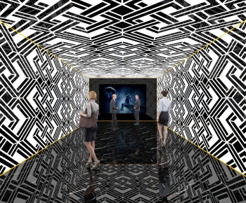 Modern Exhibition Hall-ID:114124067