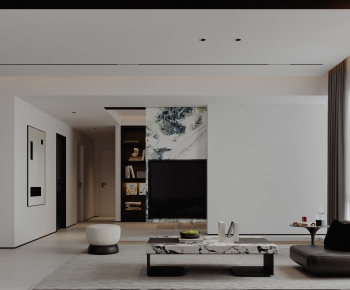 Modern A Living Room-ID:166548975