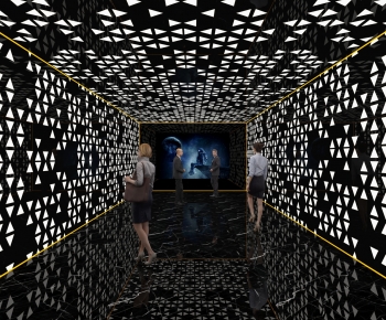 Modern Exhibition Hall-ID:979477886