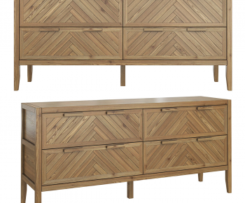 Wabi-sabi Style Side Cabinet-ID:120794065