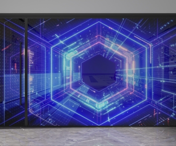 Modern Glass Screen Partition-ID:421226984