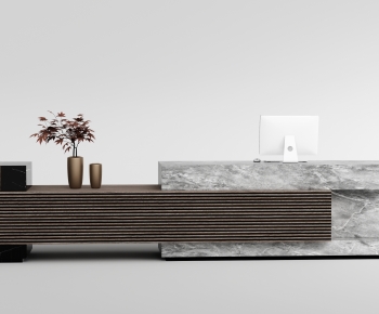 Modern Reception Desk-ID:996292116