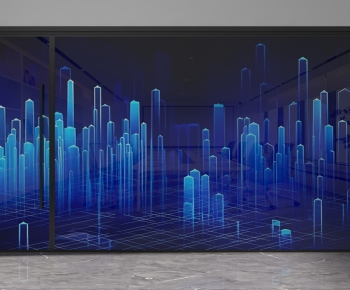 Modern Glass Screen Partition-ID:328464036