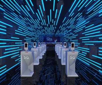 Modern Exhibition Hall-ID:587066891