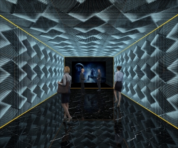 Modern Exhibition Hall-ID:160746107