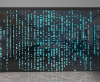 Modern Glass Screen Partition-ID:470950666