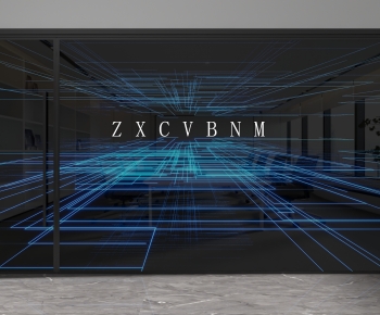 Modern Glass Screen Partition-ID:654855976