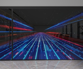 Modern Glass Screen Partition-ID:105304962