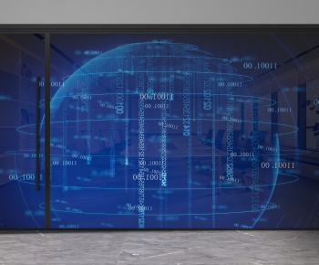 Modern Glass Screen Partition-ID:364634047