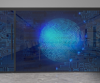 Modern Glass Screen Partition-ID:854403029